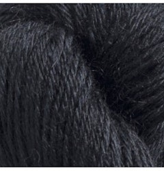 Llama Silk - svart 50 g