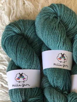 Milla Svensk DK - Jade Flamingo (på ljusgrå) 100 g