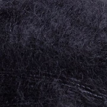 Fin Mohair Silke - Black Raven