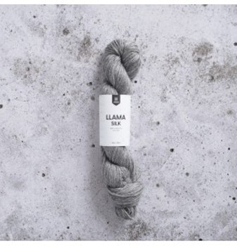 Llama Silk - Pencil Gray 50 g