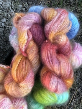 Milla Silk/Mohair - Ljusa Höstlöv 50 g