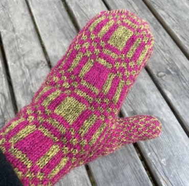 Väverskan Vantar - svenskt stickmönster