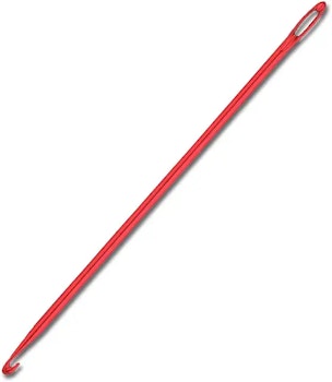 Knooking / Virknål i aluminium - 4.0 mm
