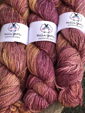 Milla Alpacka/Linne/Silke - Rabarber 100 g