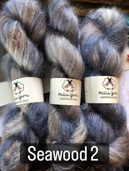 Milla Silk/Mohair - Seawood 50 g