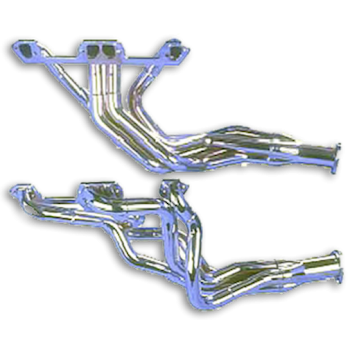 TTI step-headers för Mopar SB, W2 toppar, cheramisk coating, A-body