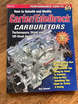 SA130 Edelbrock förgasare