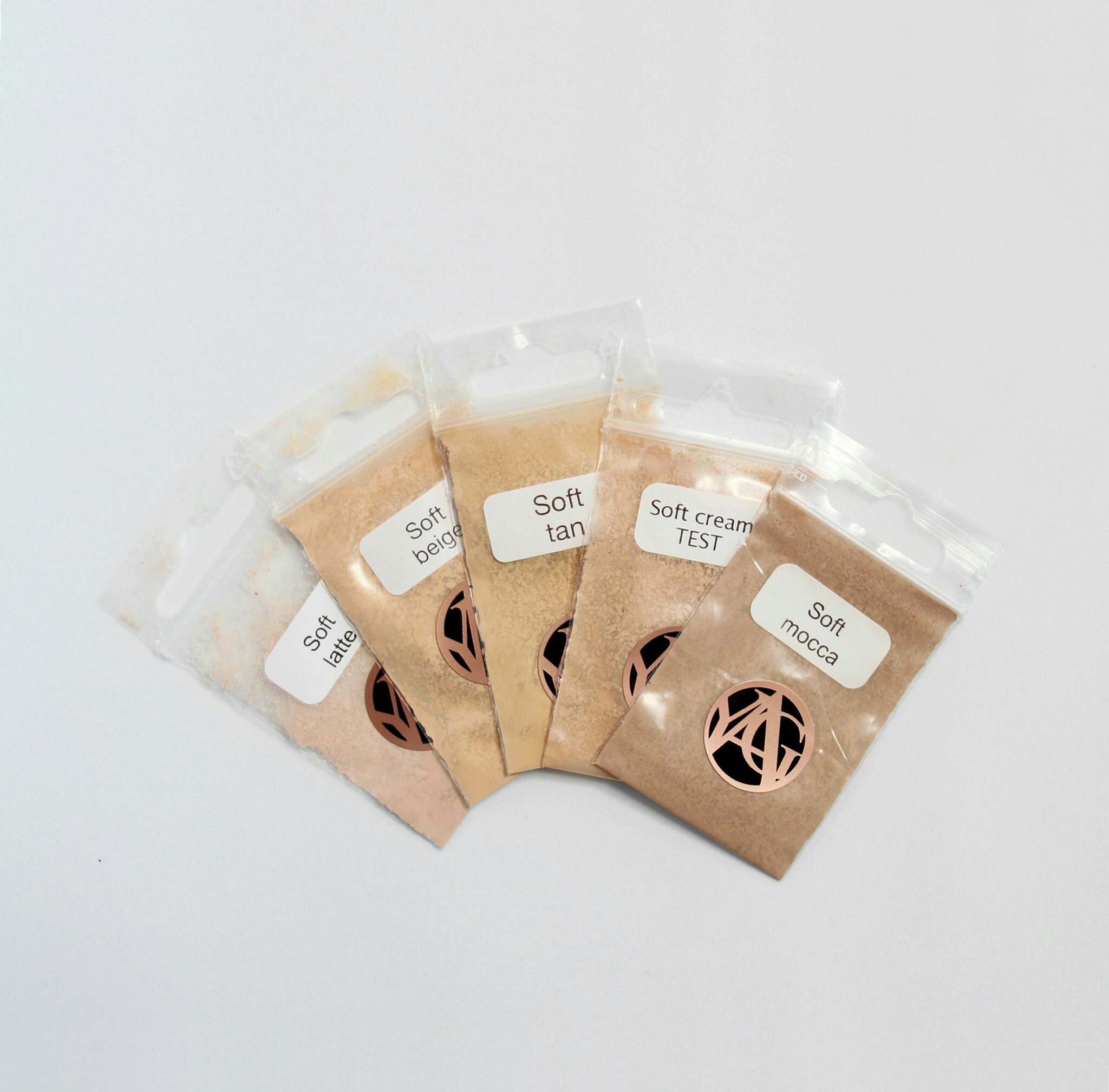 YAG Mineral Foundation TESTER 5-pack
