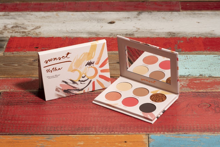 Pierre René Eyeshadow Palette Sunset LIMITED EDITION