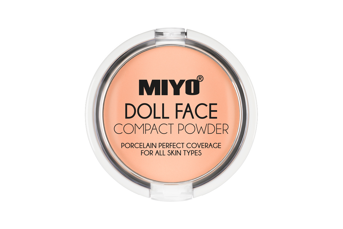 Miyo Doll Face Compact Powder 1 Vanilla