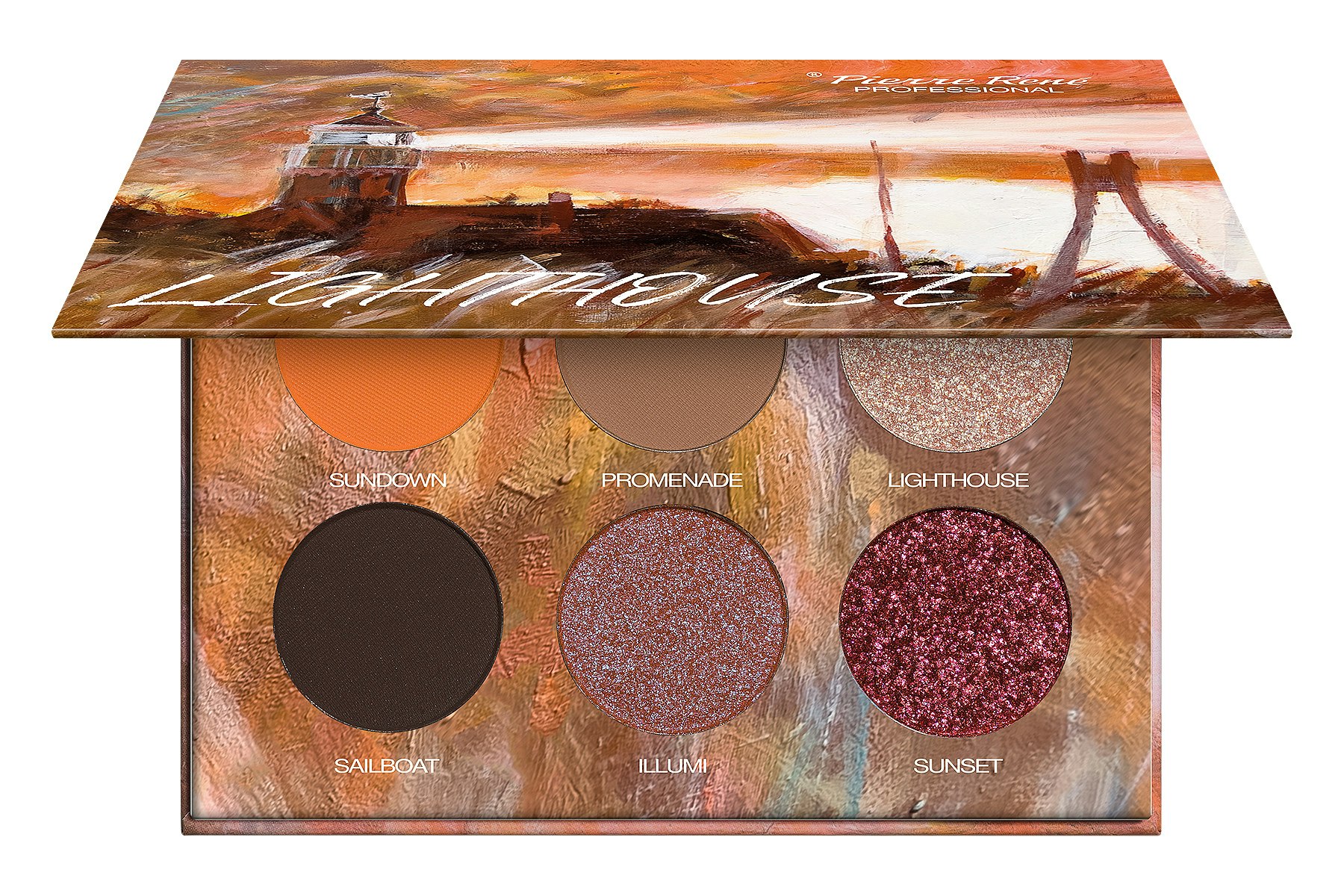 Pierre René Eyeshadow Palette Limited Edition Lighthouse
