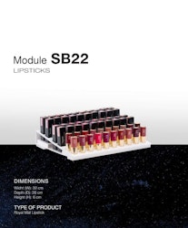 Pierre René Stand Module SB22 Royal Lipstick