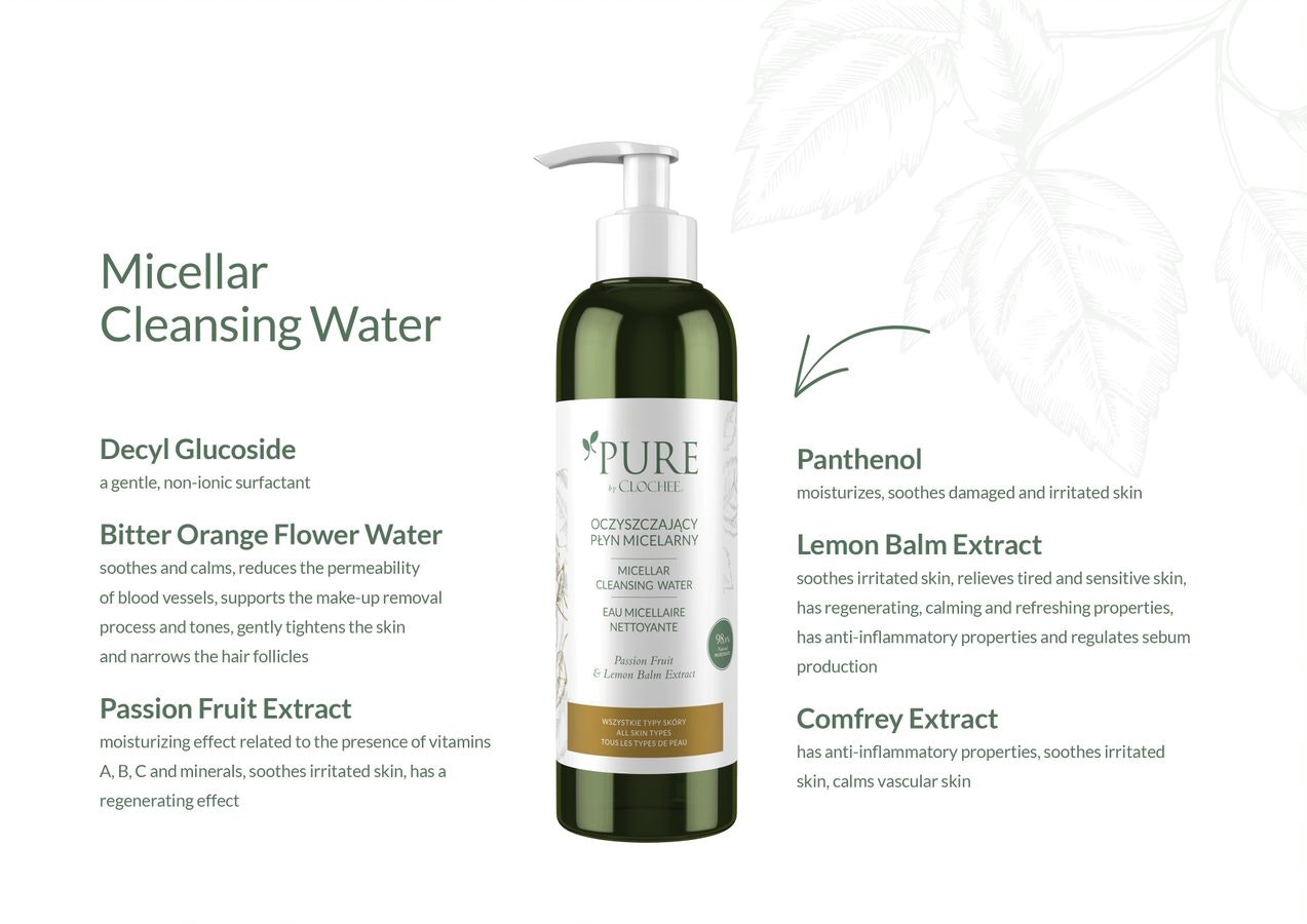 Clochee Pure Micellar Cleansing Water