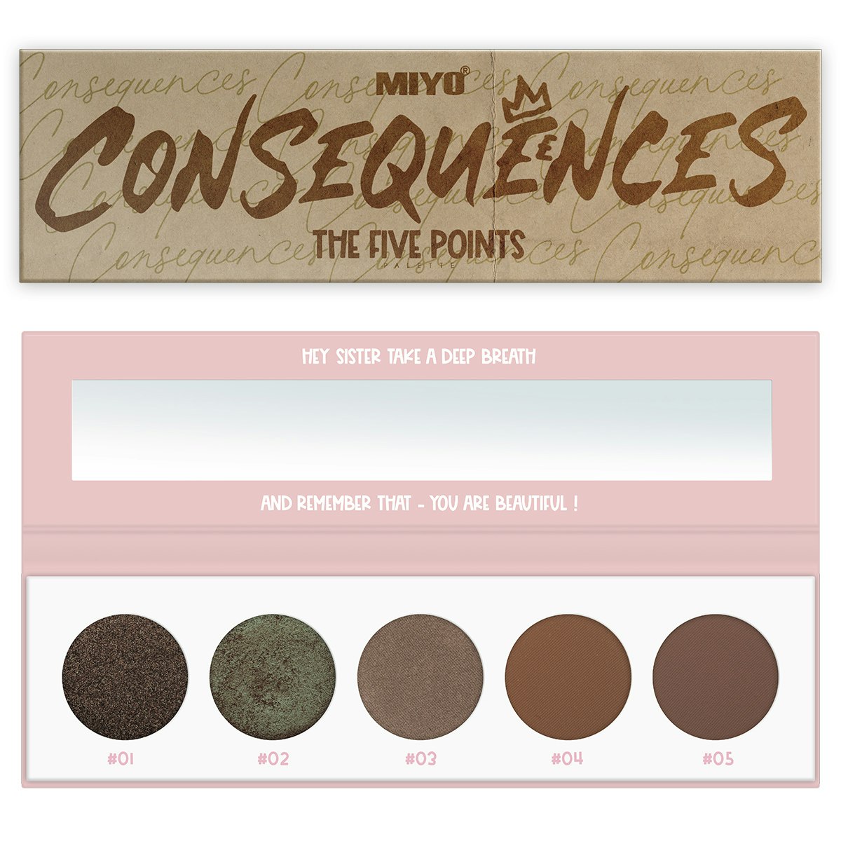 Miyo Five Points Palette