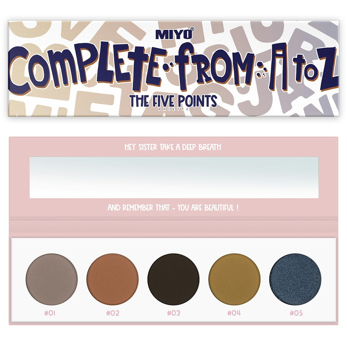 Miyo Five Points Palette