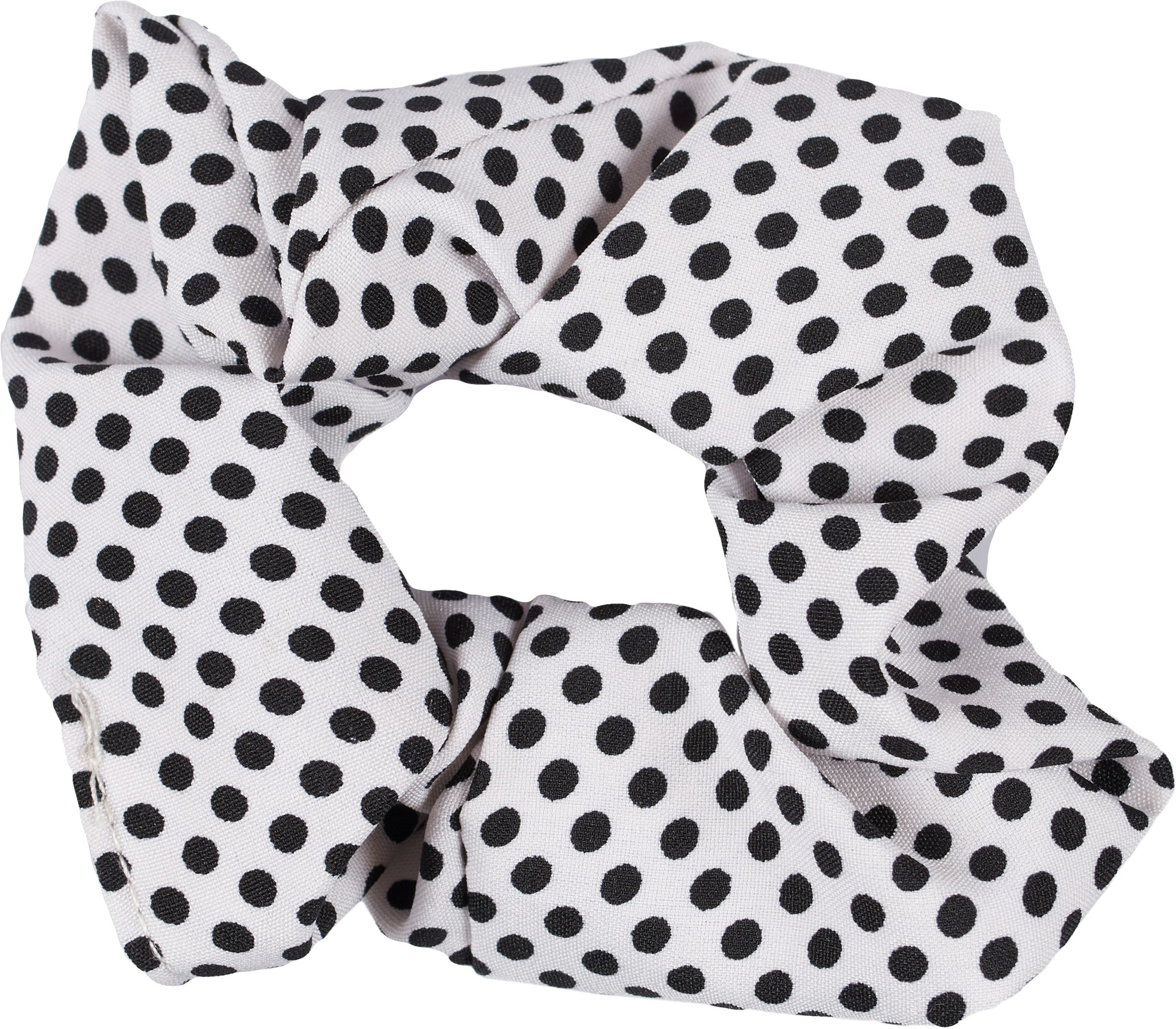 Top Choice Hårband Dots 2-pack Svart/Vit