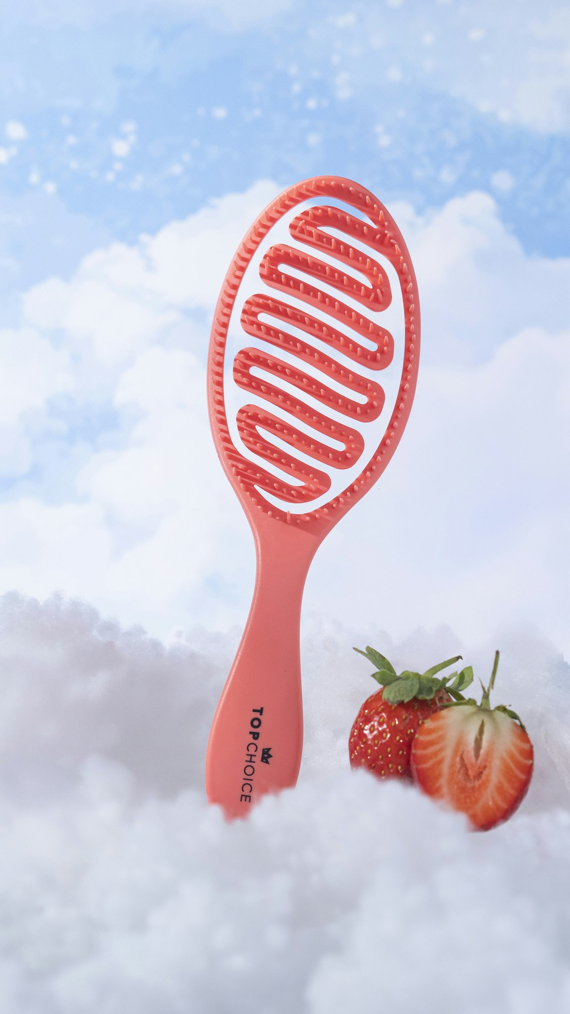 Top Choice Scented Hair Brushes Fruit Paradise