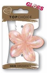 Top Choice Hårklämma Hawaiian Flower 8cm 20155
