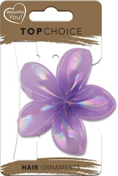 Top Choice Hårklämma Hawaiian Flower 8cm 20155