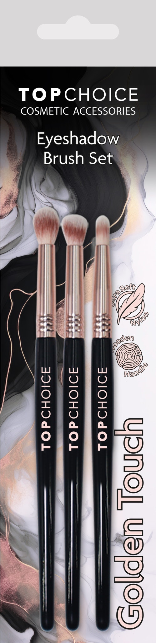 Top Choice Golden Touch 3-pack Brush 38662
