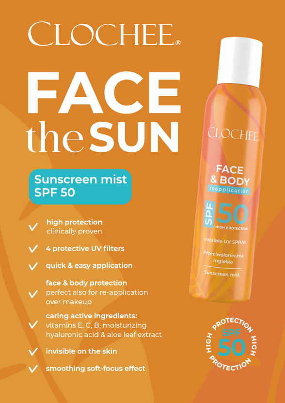 Clochee Sunscreen Mist SPF50