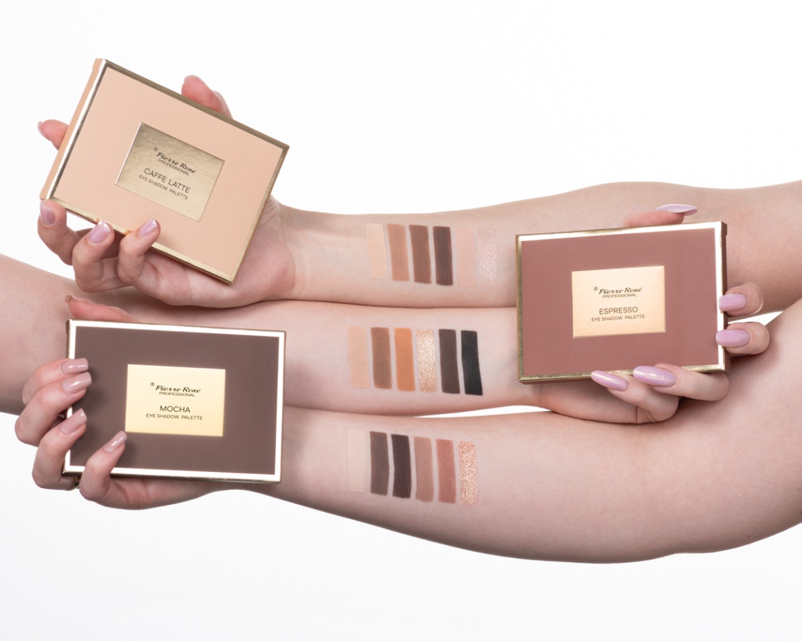 Pierre René Eyeshadow Palette Mocha Mousse