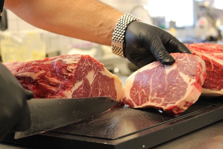 Hängmörad Entrecote (premium) vikt ca: 600g