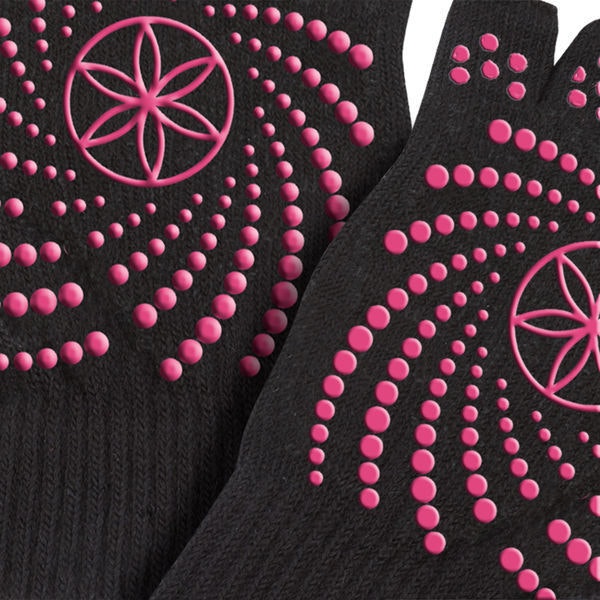 Grippy Yoga Gloves pink från Gaiam