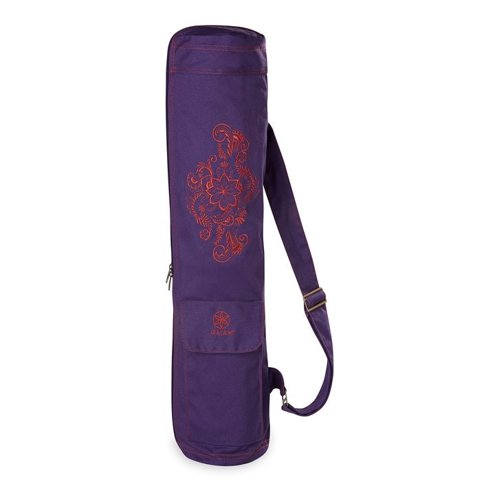 REA 25 % Yogamattväska Aubergine Swirl från Gaiam