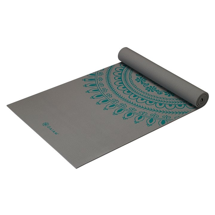 Yogamatta längre /bredare  Teal Marrakesh  från Gaiam