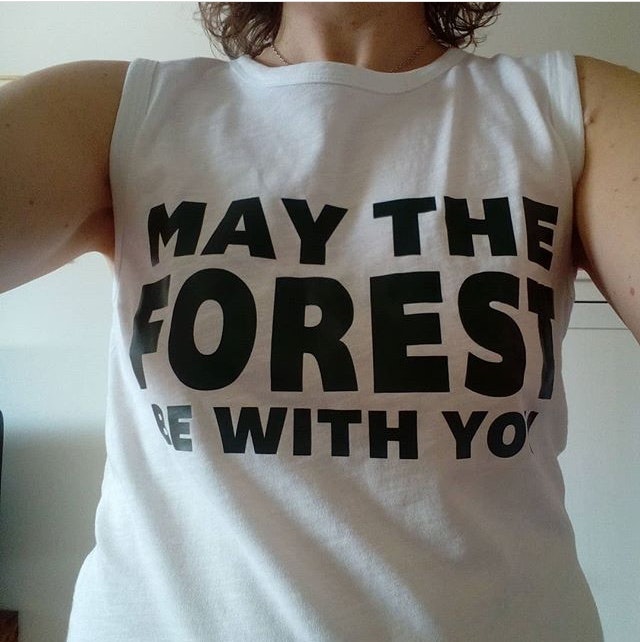May the forest muscle tee Från Yogime
