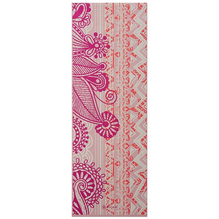 Yogamatta Bohemian Rose 4 mm från Gaiam