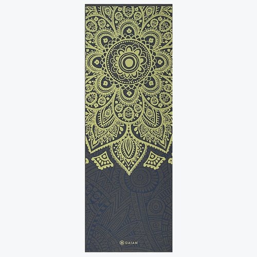 REA 50 % Yogamatta 4mm + vattenflaska Keep Your Cool från Gaiam