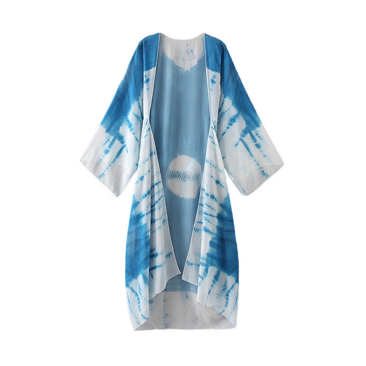 REA 75 % Kimono Seaze Blå