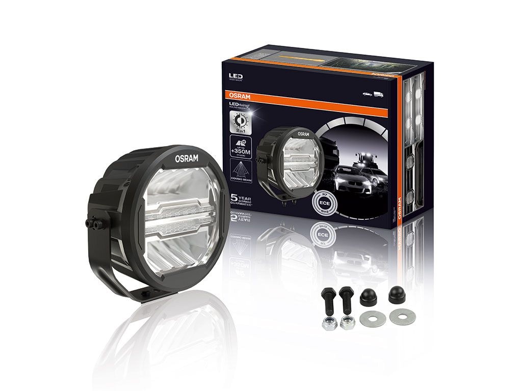 OSRAM 10" LED LIGHT ROUND MX260-CB / COMBO BEAM & MOUNTING KIT