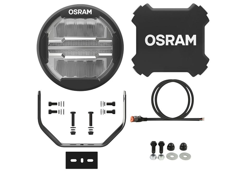 OSRAM 10" LED LIGHT ROUND MX260-CB / COMBO BEAM & MOUNTING KIT