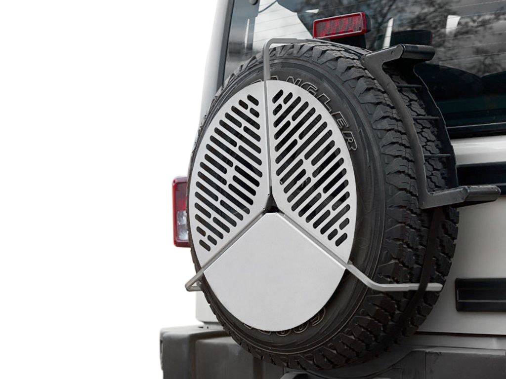 FRONT RUNNER SPARE TIRE MOUNT BRAAI/BBQ GRATE