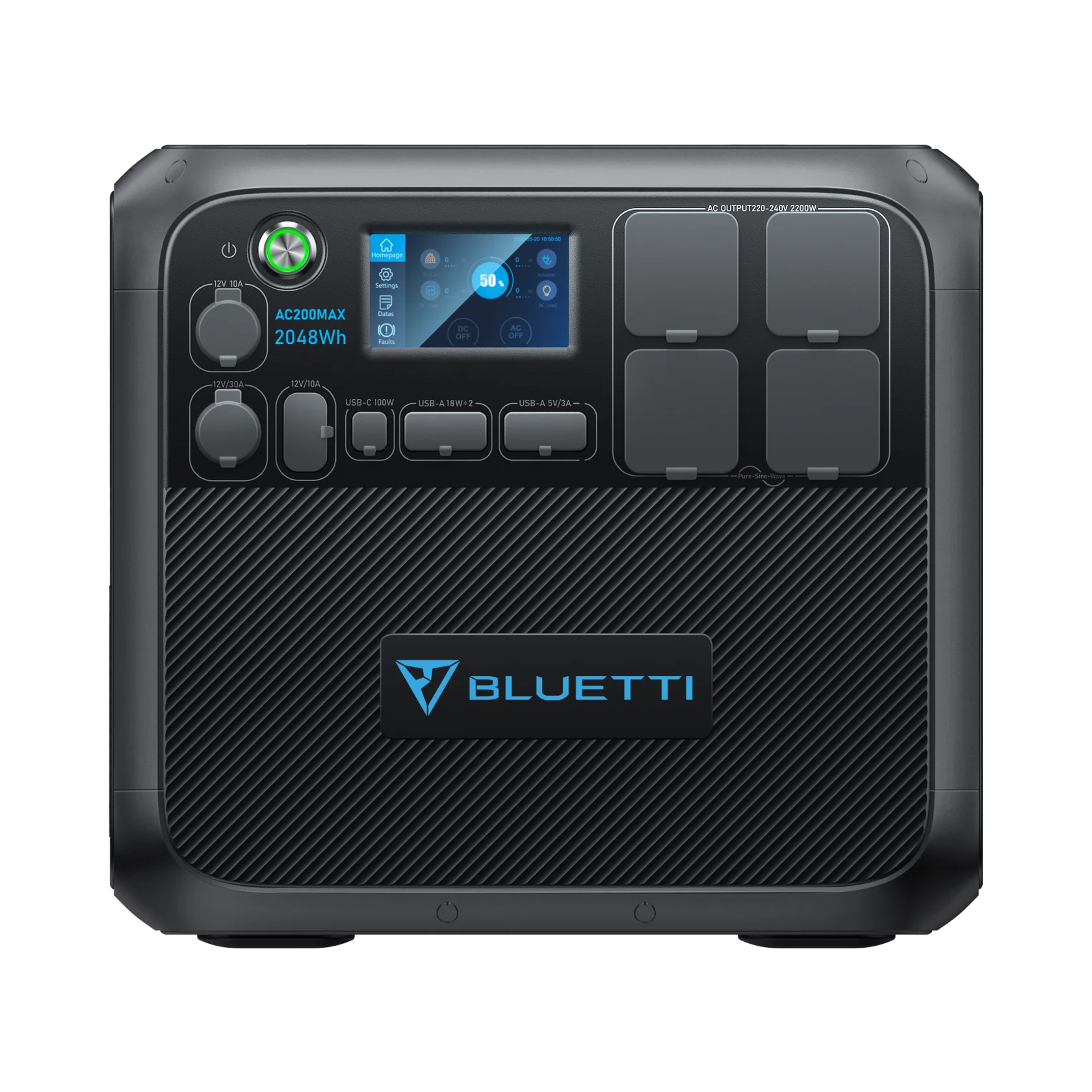 BLUETTI AC200MAX Expandable Power Station | 2200W 2048Wh