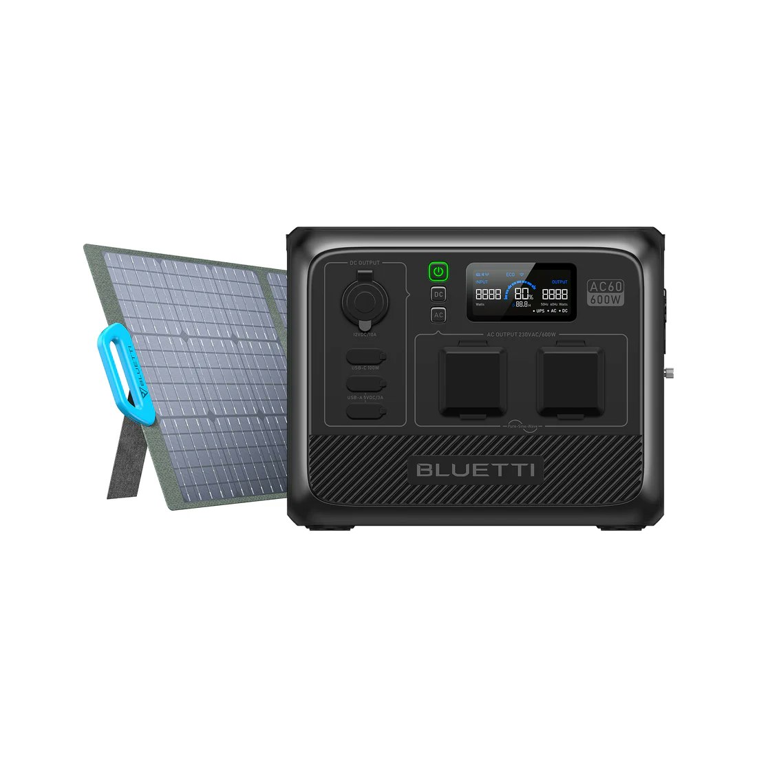 BLUETTI AC60 Portable Power Station | 600W 403Wh