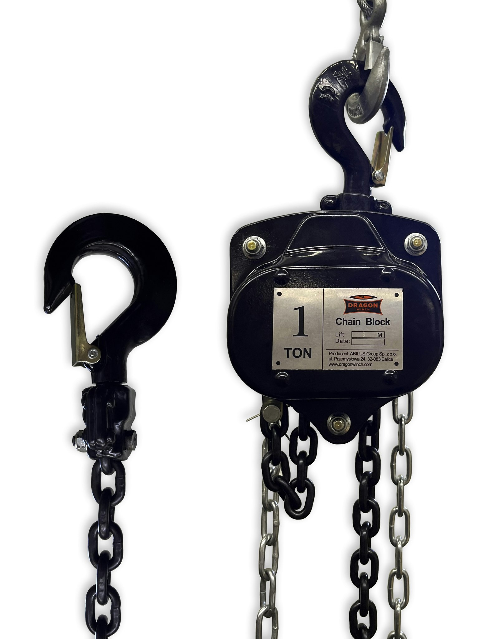 Dragon Winch DWI CB 1T 3M Kjede Vinsj