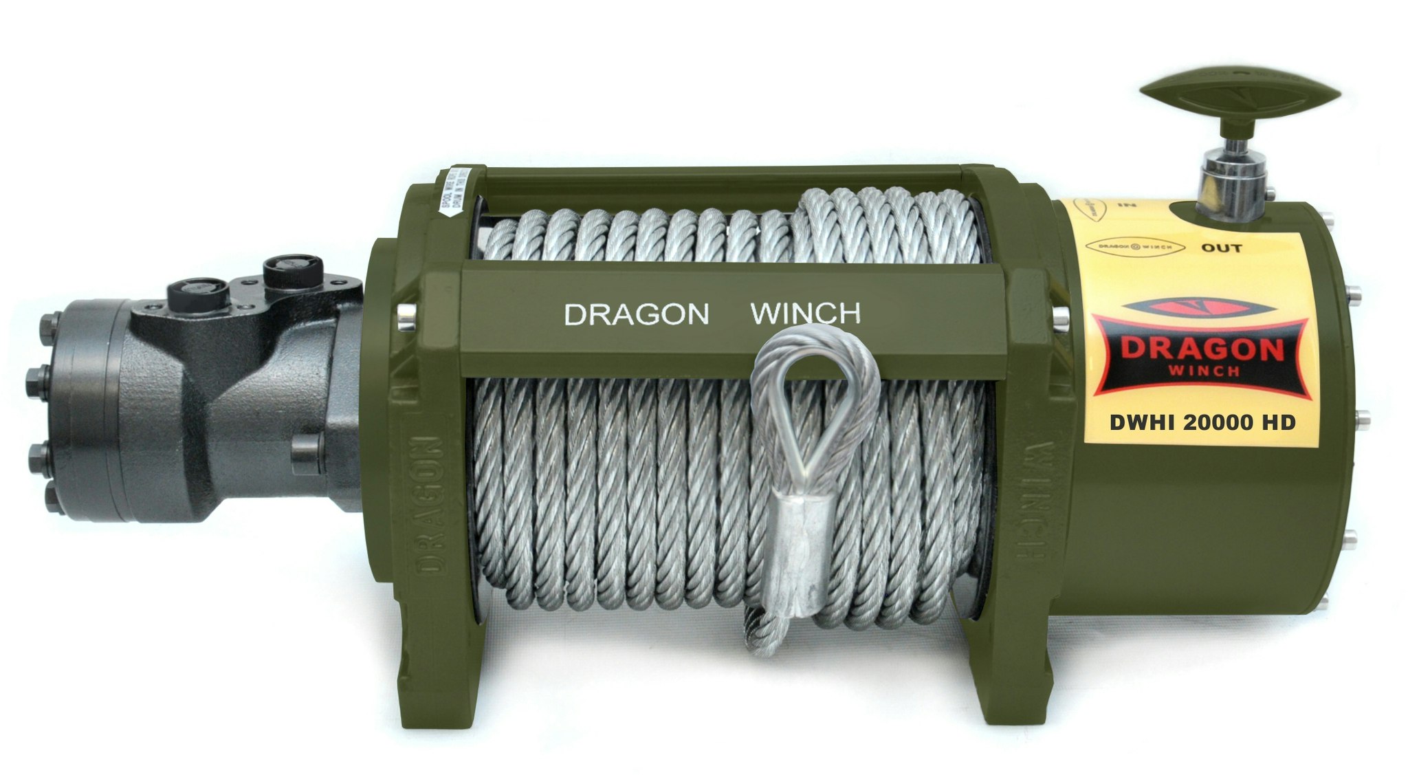 Dragon Winch DWHI 20000 HD Hydraulisk Vinsj