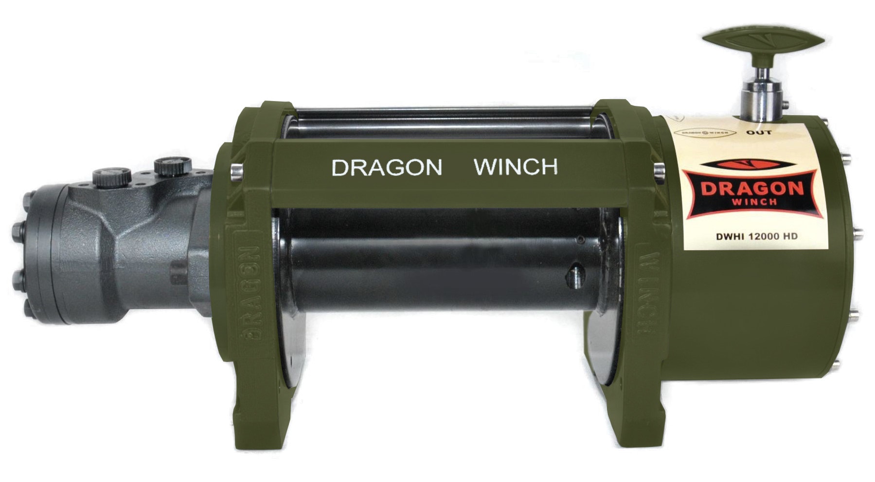 Dragon Winch DWHI 12000 HD Hydraulisk Vinsj