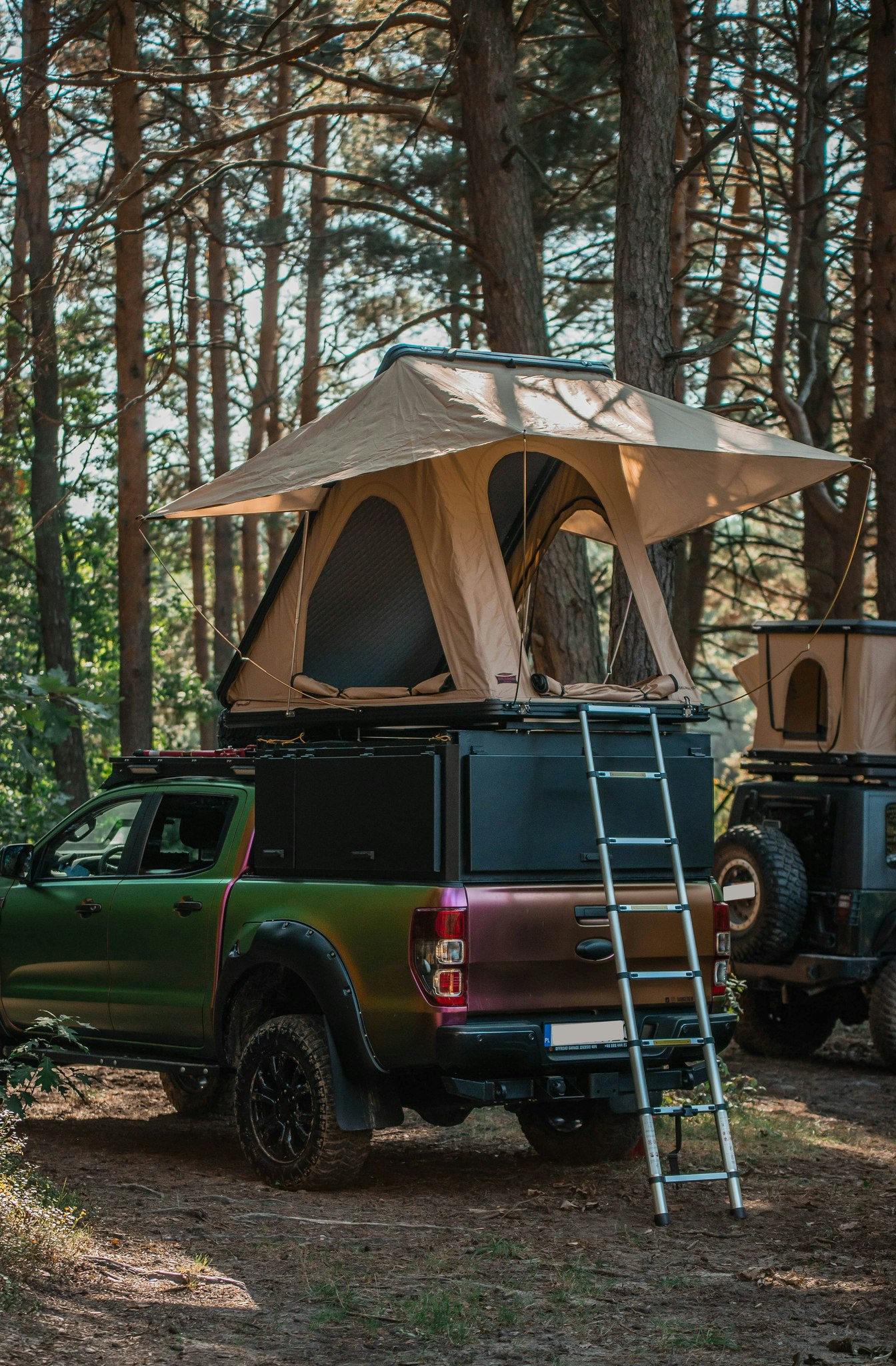 Dragon Winch Aluminium Roof Tent TYPE A