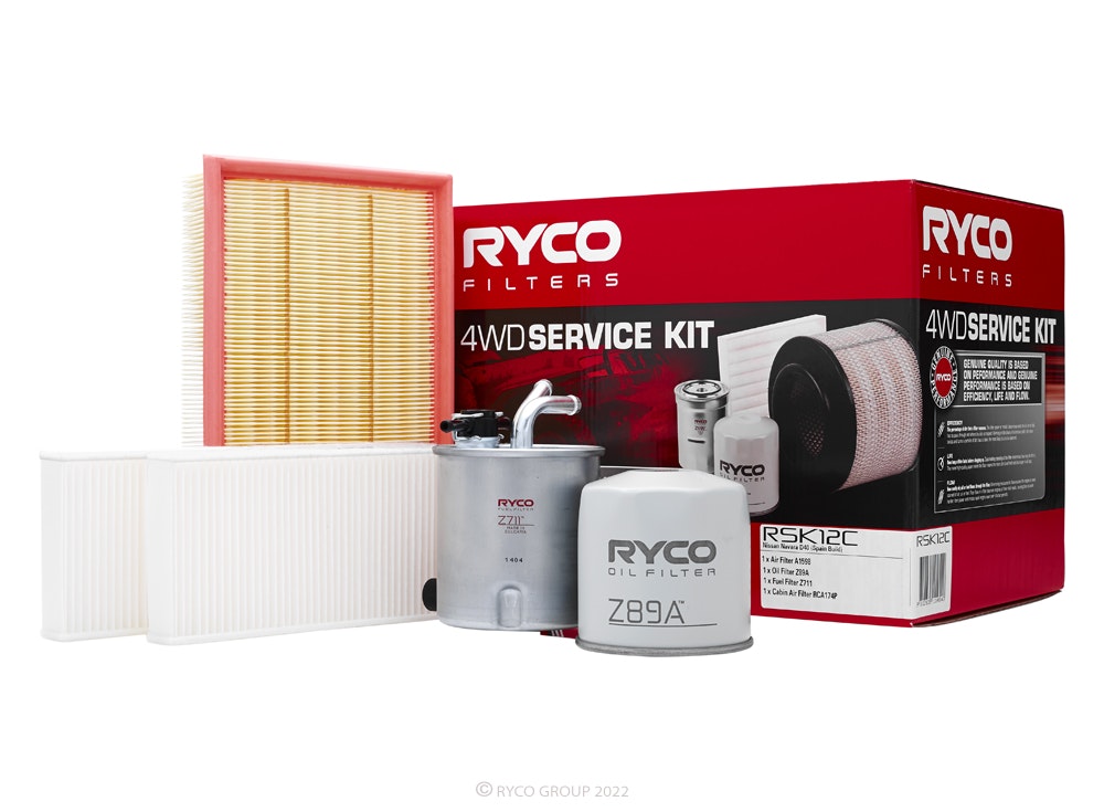 Ryco Service Kit RSK12C NISSAN Navara D40 YD25 (Spanish Built) 2.5L T/D