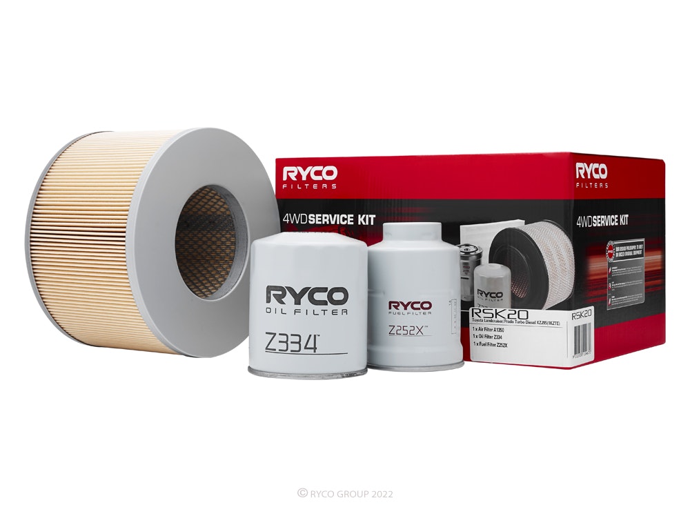 Ryco Service Kit RSK20 Toyota Hilux KZN185, Land Cruiser HZJ105 & Prado KZJ95