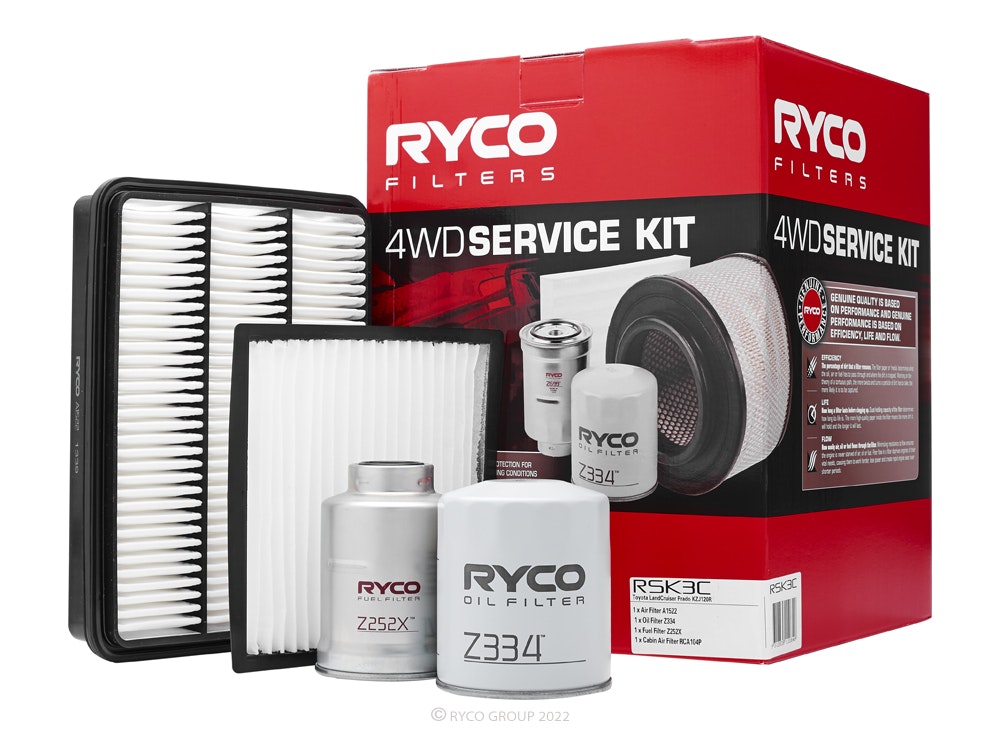 Ryco Service Kit RSK3C TOYOTA Land Cruiser Prado KZJ120R