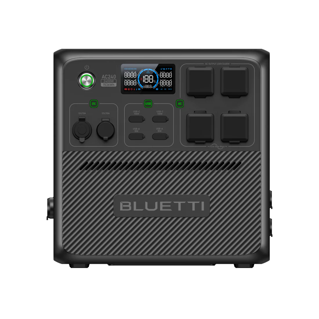 BLUETTI AC240 Portable Power Station | 2400W 1536Wh