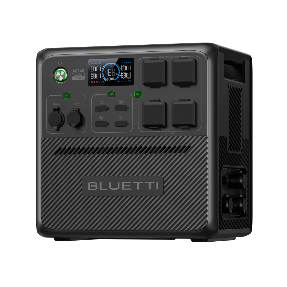 BLUETTI AC240 Portable Power Station | 2400W 1536Wh