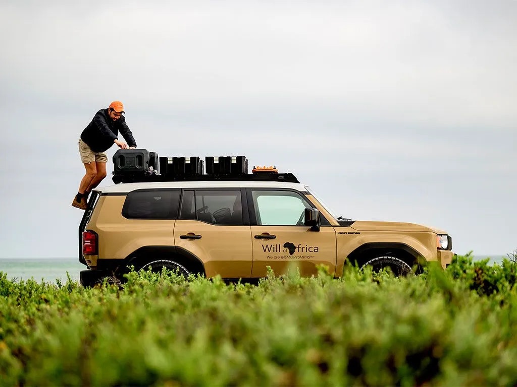 Front Runner Toyota Land Cruiser 250 Slimsport Roof Rack Kit / Light Bar Ready