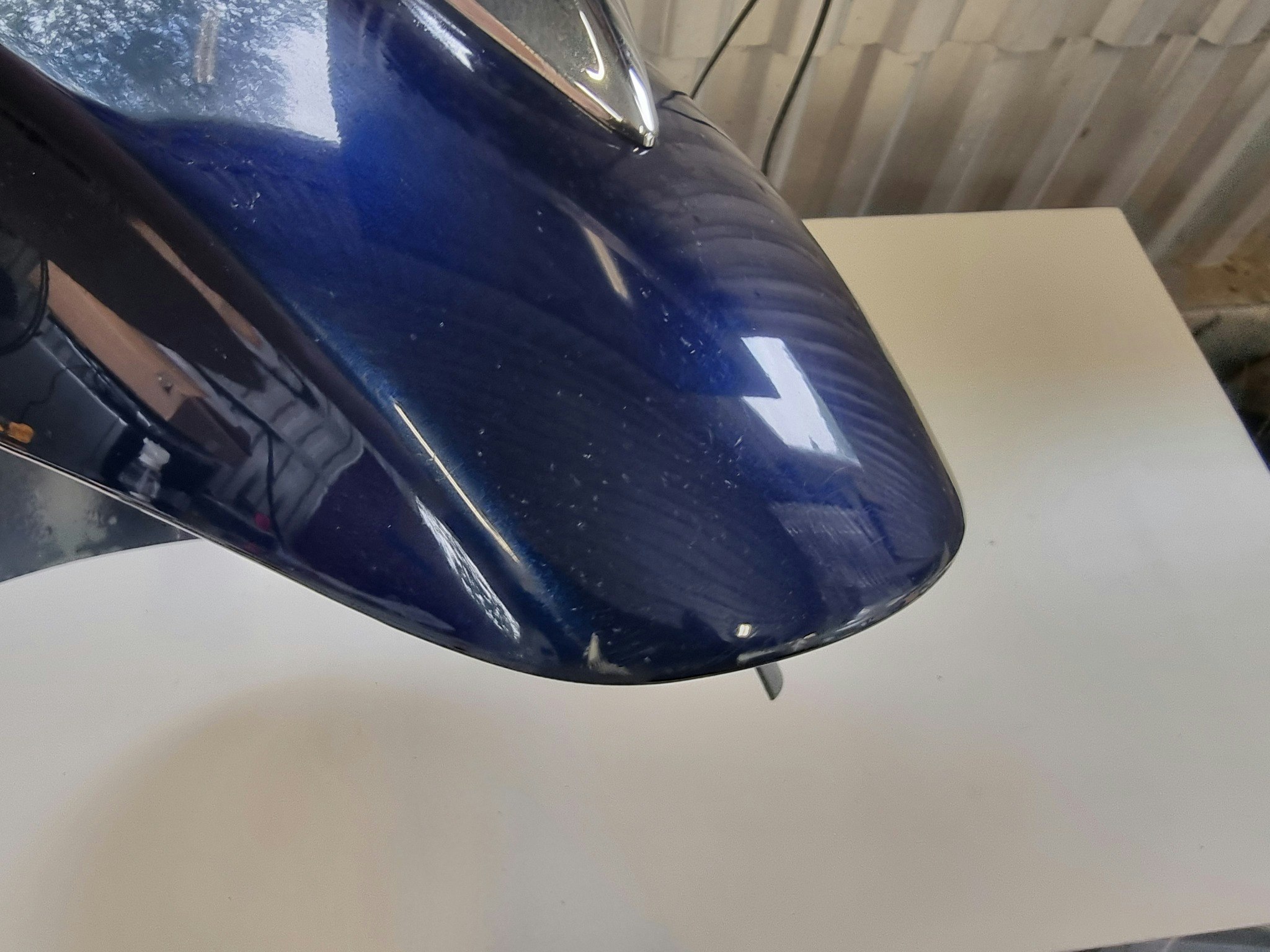 Vespa Primavera 50 4T Frontskjerm blå